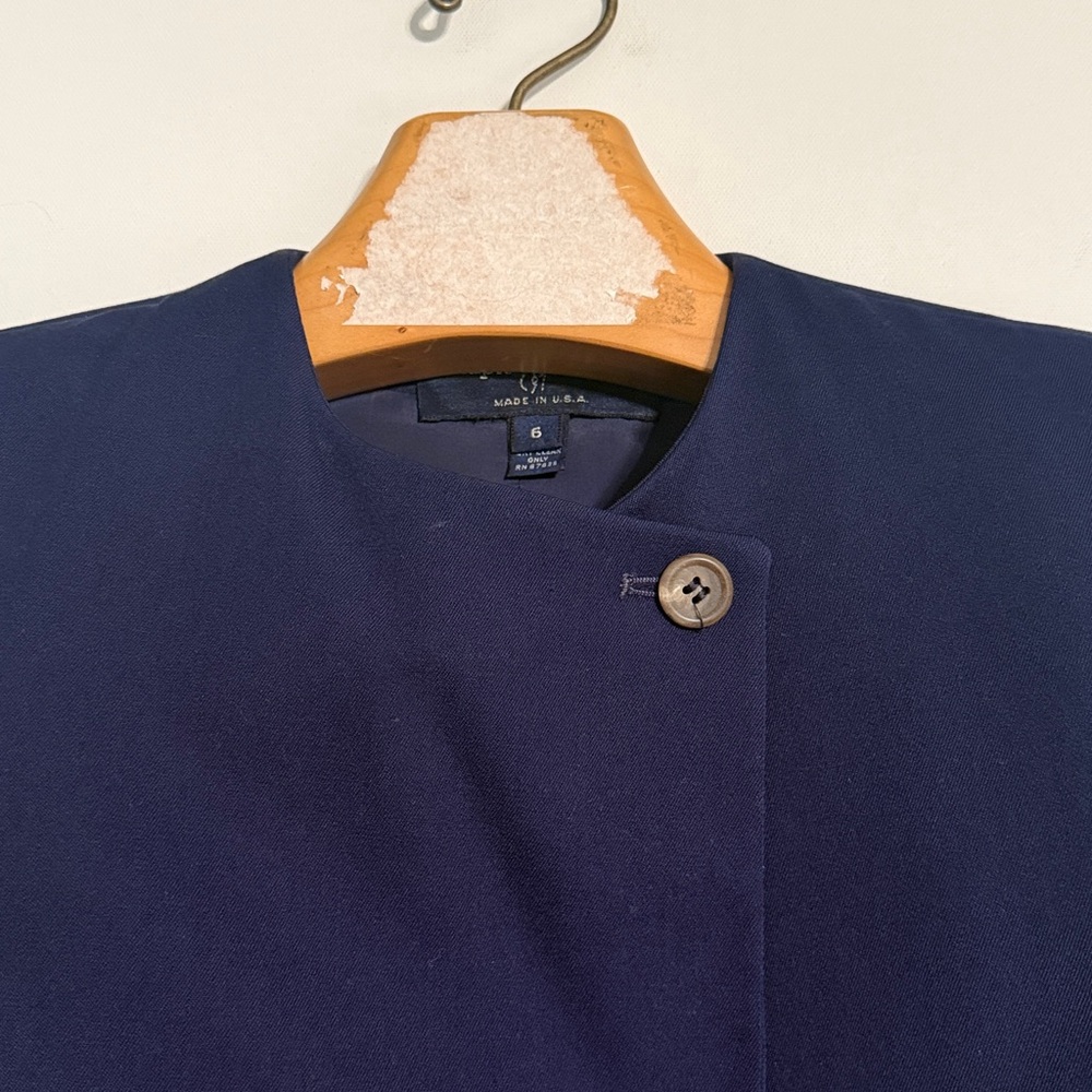 Ralph Lauren Navy Blue Skirt Suit Set - Picture 6 of 12